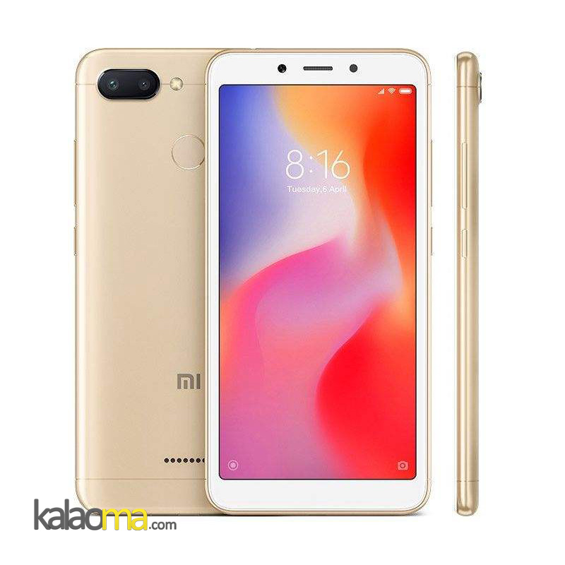 گوشی موبایل شیائومی مدل Xiaomi Redmi 6 دو سیم‌ کارت ظرفیت 64 گیگابایت