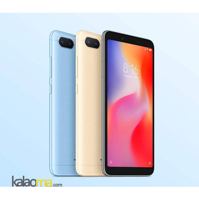 گوشی موبایل شیائومی مدل Xiaomi Redmi 6 دو سیم‌ کارت ظرفیت 64 گیگابایت