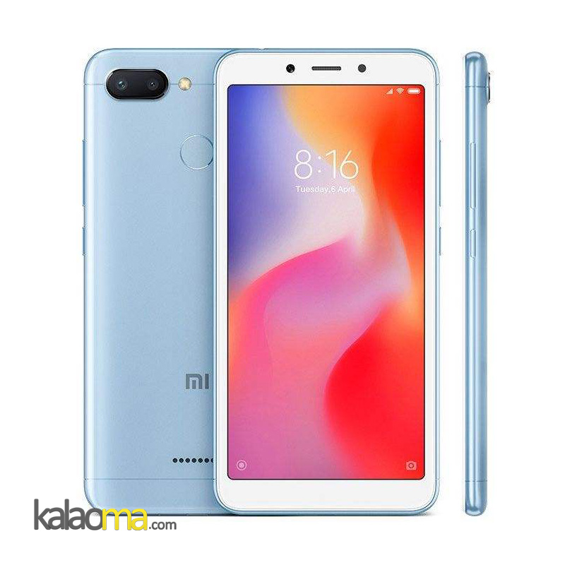 گوشی موبایل شیائومی مدل Xiaomi Redmi 6 دو سیم‌ کارت ظرفیت 64 گیگابایت