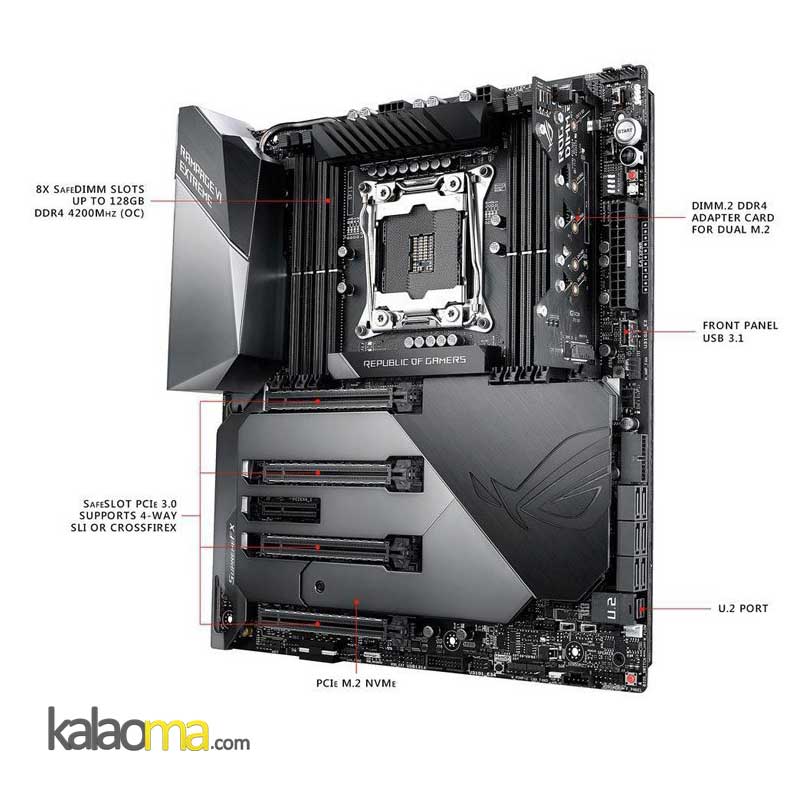 ASUS ROG RAMPAGE VI EXTREME Motherboard