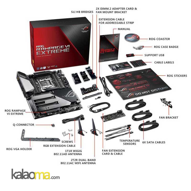 ASUS ROG RAMPAGE VI EXTREME Motherboard