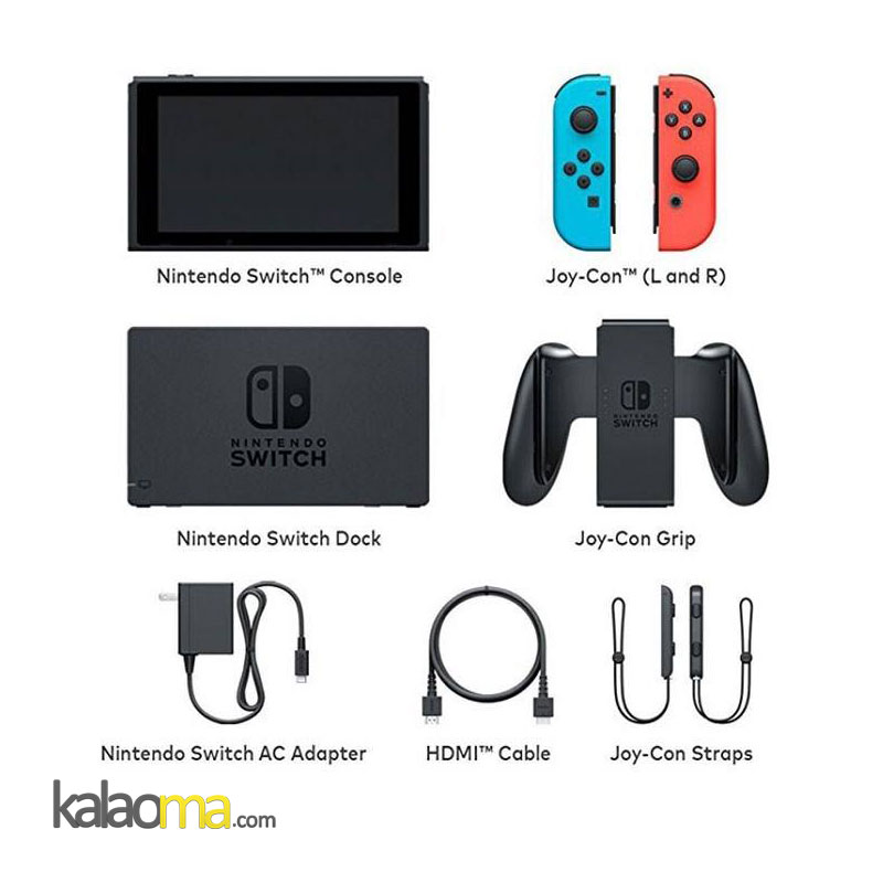 Switch Neon Blue And Neon Red